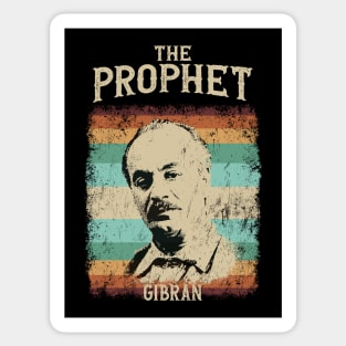 Retro Vintage Kahlil Gibran Sticker